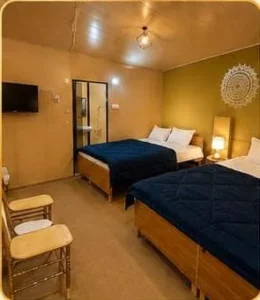 Deluxe Family Cottage Bedroom full view
