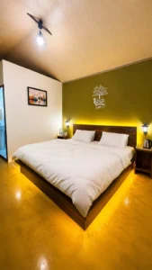 Premium Cottage Bedroom Light View