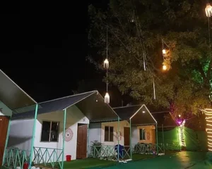 Premium Family Cottage Night View